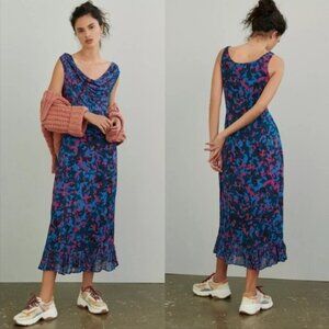 { Anthropologie } Conditions Apply “Alisandra” Maxi Dress size 4